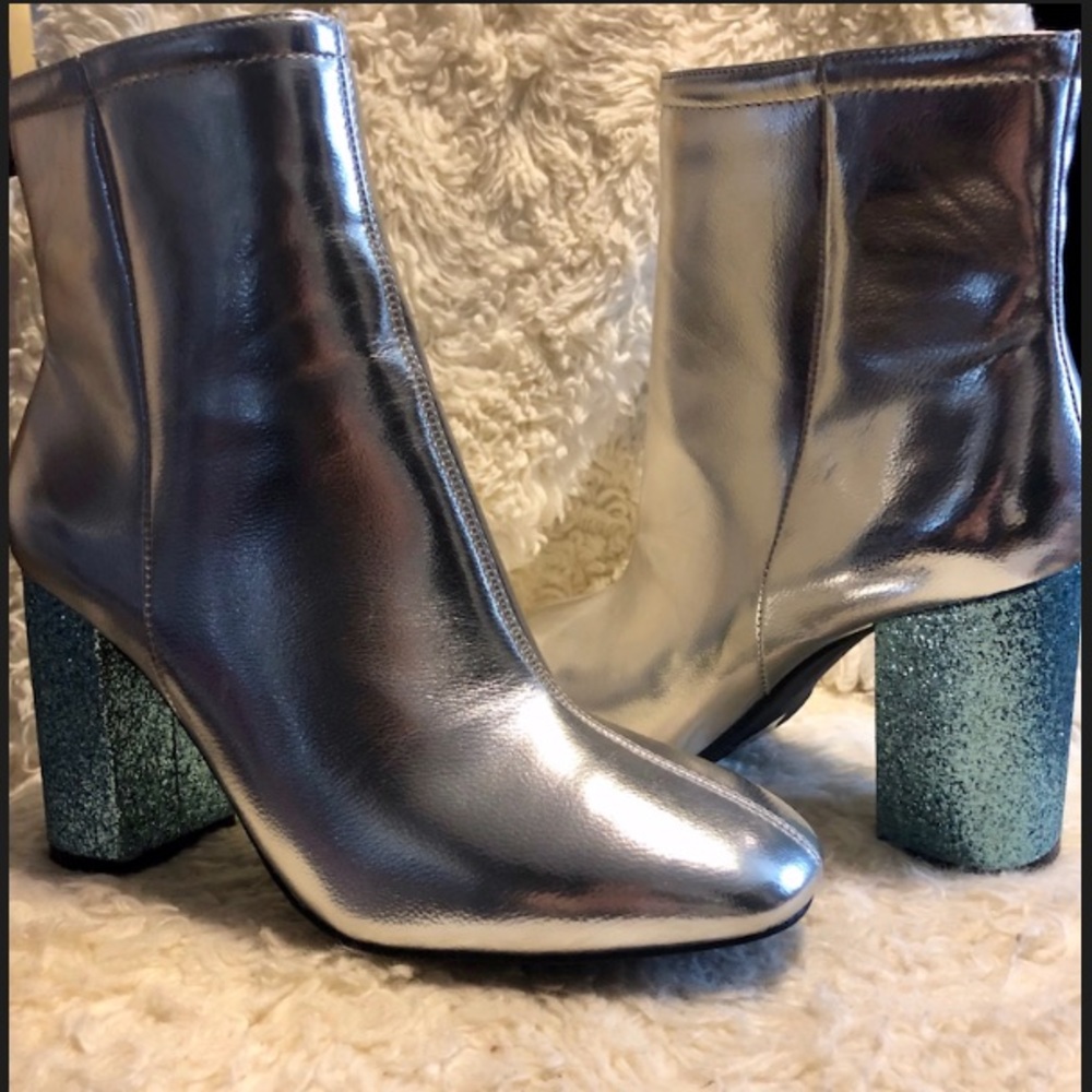 Urban Outfitters Aries Glitter Boots